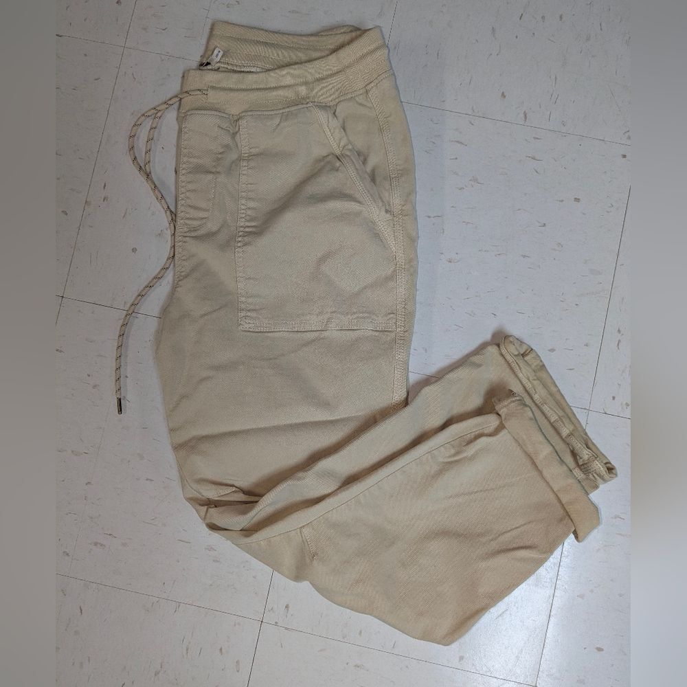 Faherty Women’s Drawstring Khaki Utility Pants Si… - image 1